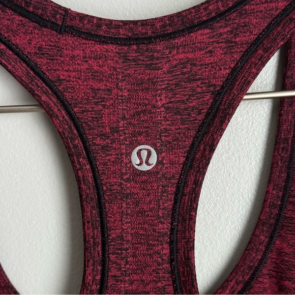 Lululemon Swiftly Tech Racerback in Fuchsia Pink Black - Picture 6 of 7